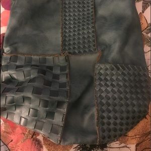 Green purse from Donna saks